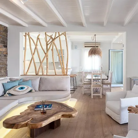 公寓 Saint Anna Mykonos By Aura Homes Mykonos Town